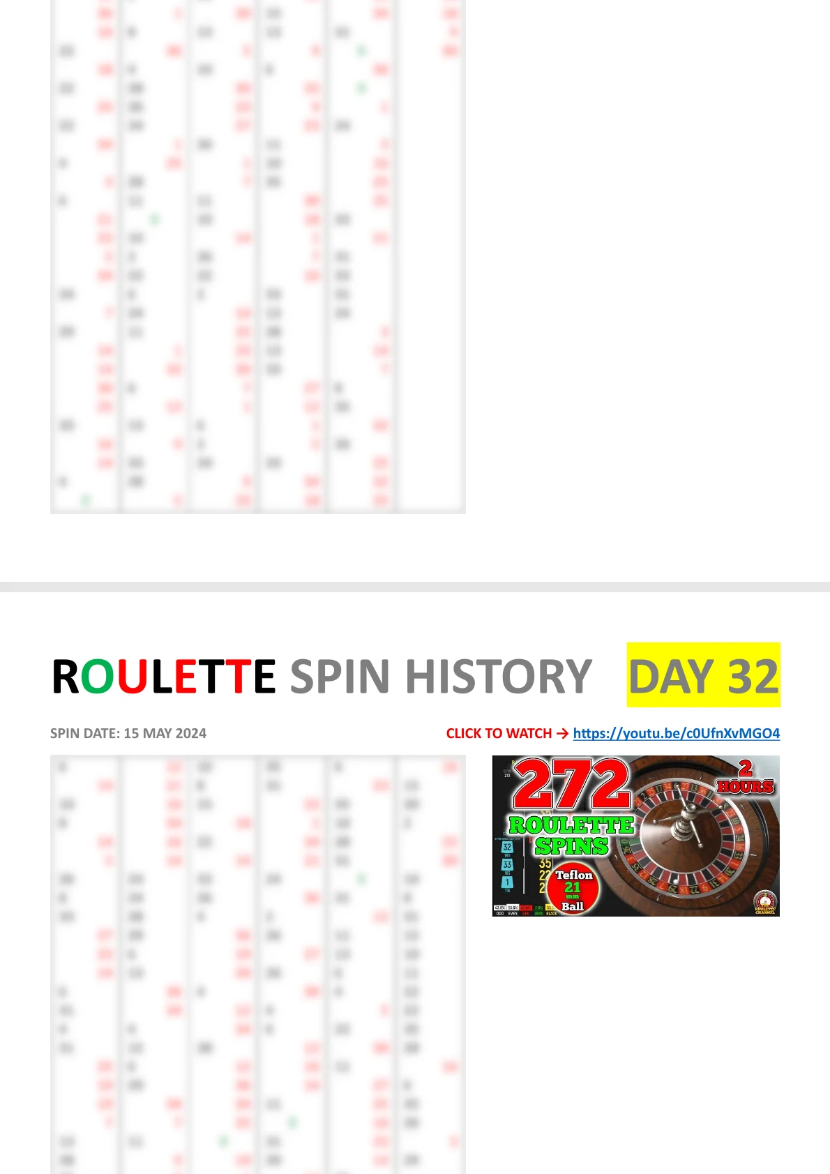Day 31 to 60 Spin History preview image 2